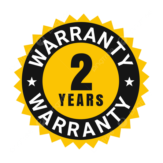 2 Years Warranty