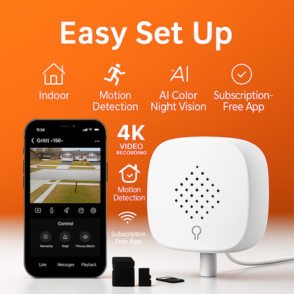 Sentra™ Indoor Window Security Camera